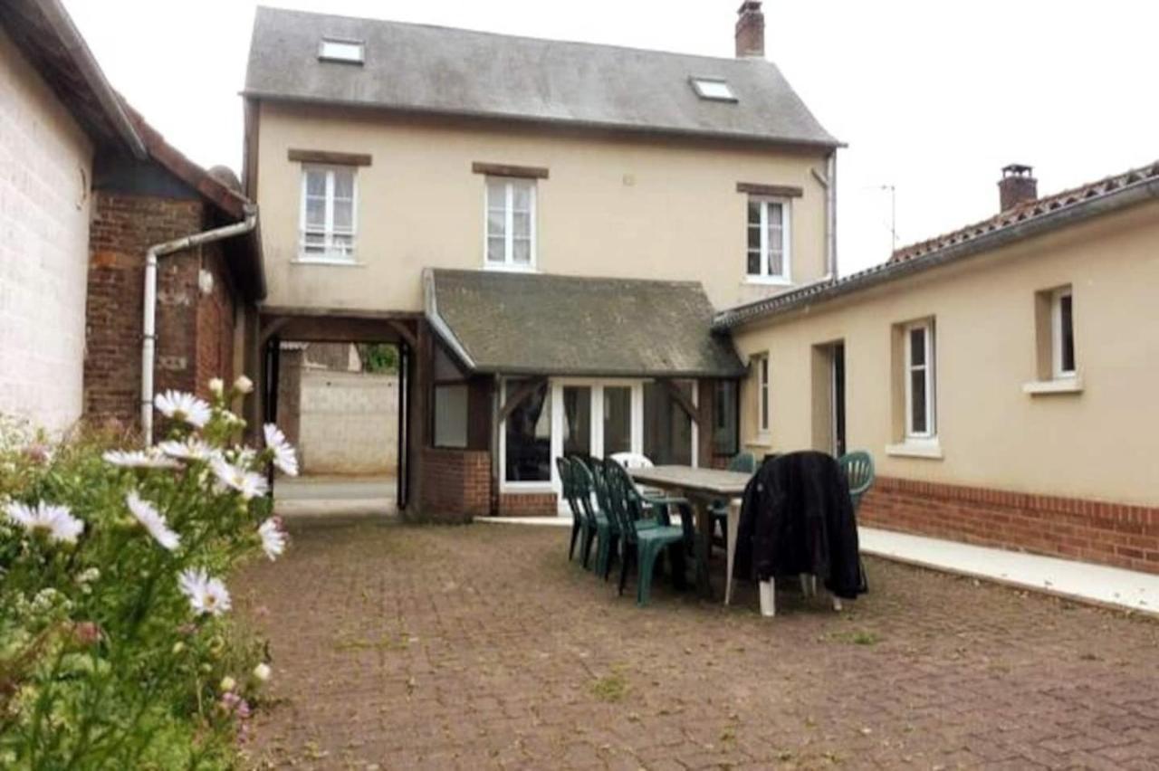 Villa La Demeure de l'étrier - Baie de Somme - 12 personnes Acheux-en-Vimeu Esterno foto